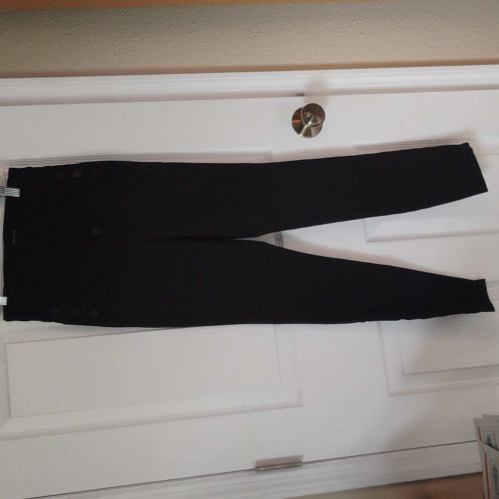 J Brand Natasha Sky Super High Skinny Seriously Black Size 24 NEW WITH TAG